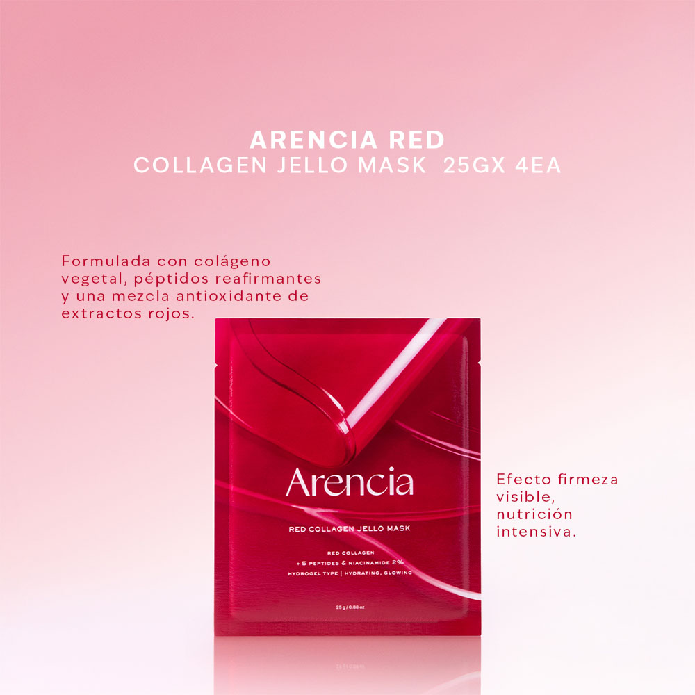 RED COLLAGEN JELLO MASK (MASCARILLA FACIAL EN GEL)